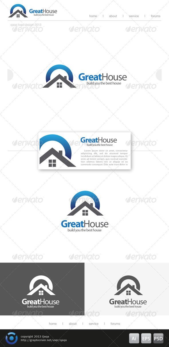 House Logo - Buildings Logo Templates