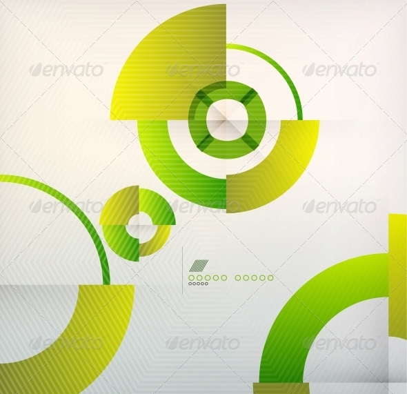 Rings Geometric Shapes Abstract Background - Backgrounds Business
