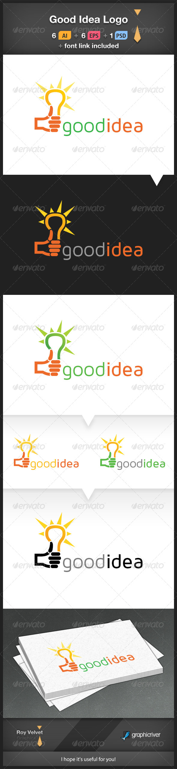 Good Idea Logo - Symbols Logo Templates
