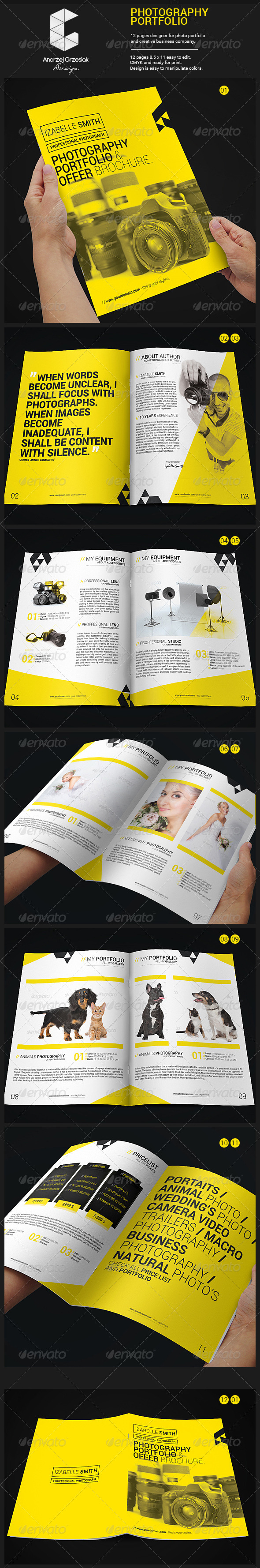 Photography Portfolio - Portfolio Brochures