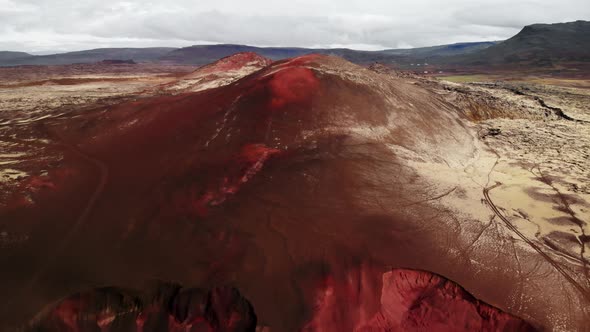 Volcanic Landscape in the Snaefellsnes Penisnsula in Iceland