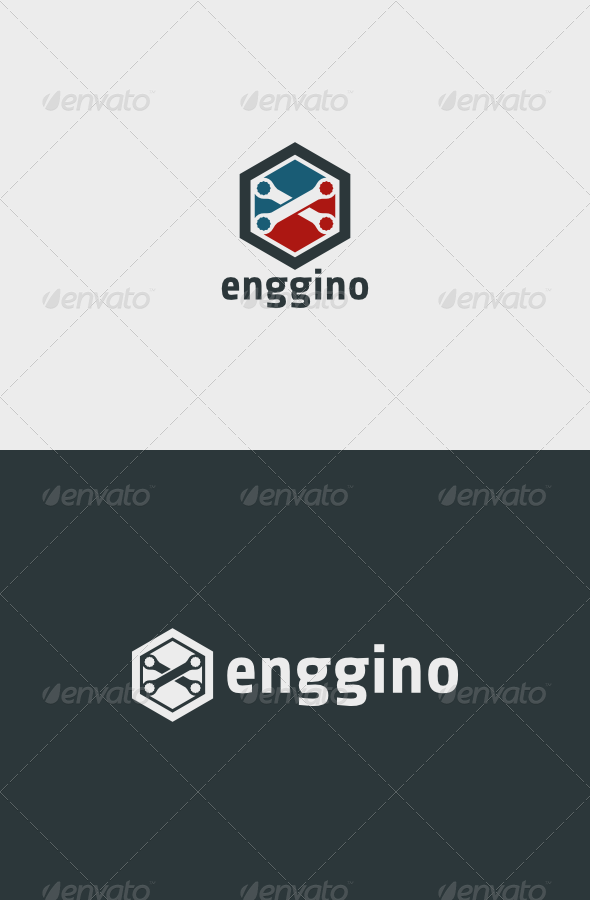 Enggino Logo - Objects Logo Templates