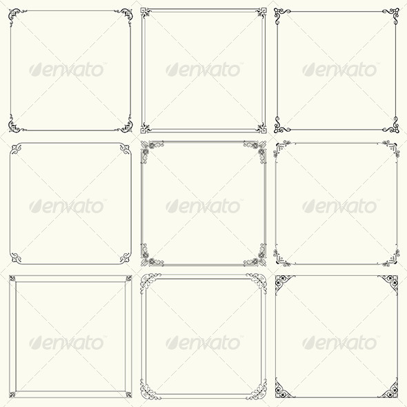 Decorative Frames - Patterns Decorative