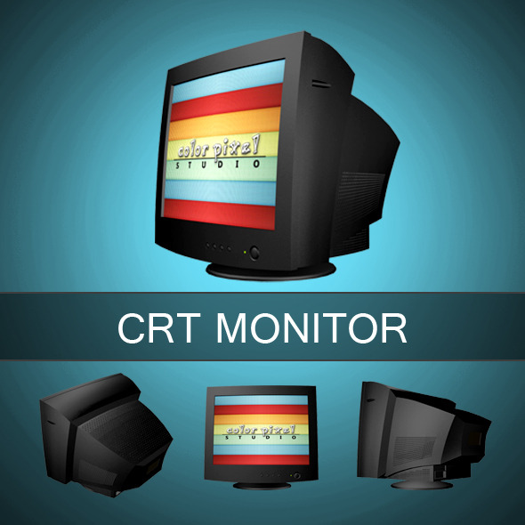 CRT Monitor - 3Docean 6212737