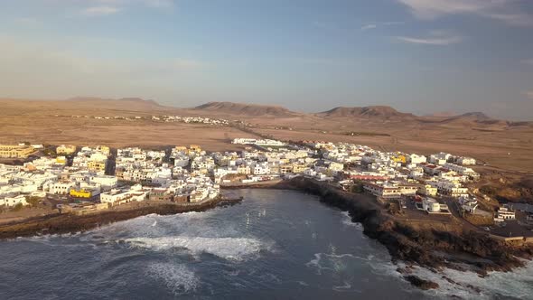 El Cotillo Aerial, Fuerteventura, Spain