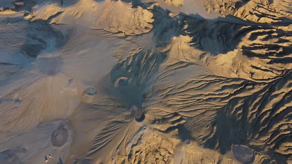 Volcanoes Craters Aerial View