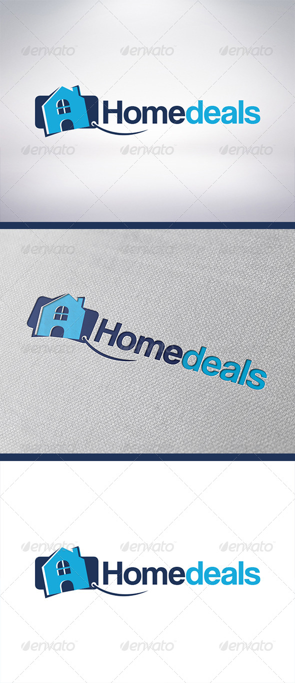 House Deals Logo Template - Buildings Logo Templates