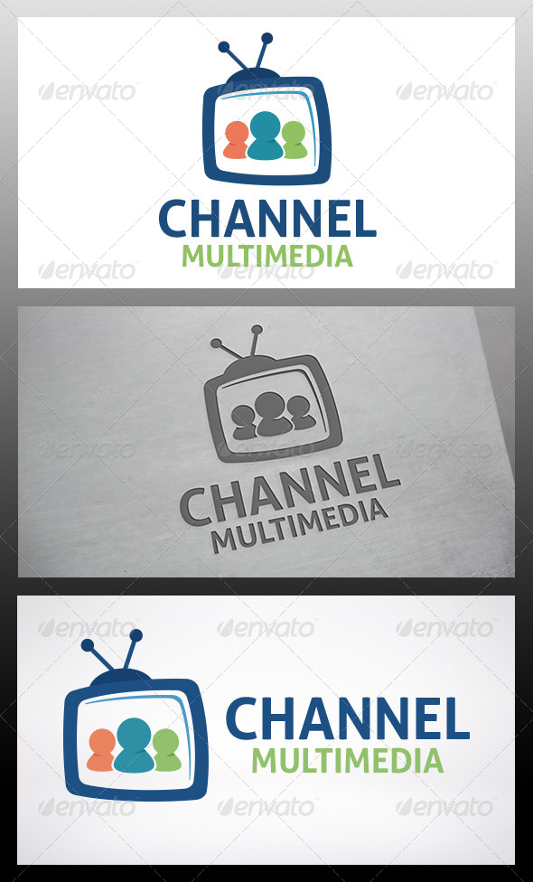 Social Tv Logo - Humans Logo Templates