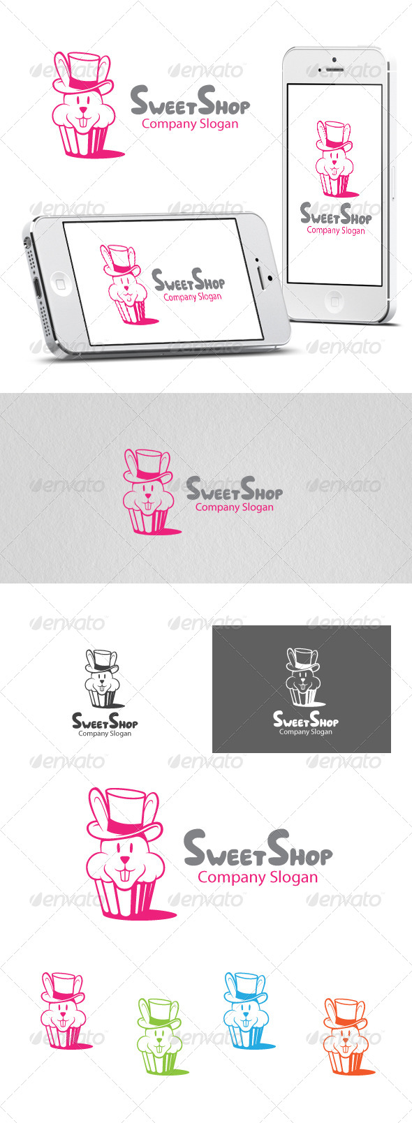 Sweet Shop Logo - Animals Logo Templates