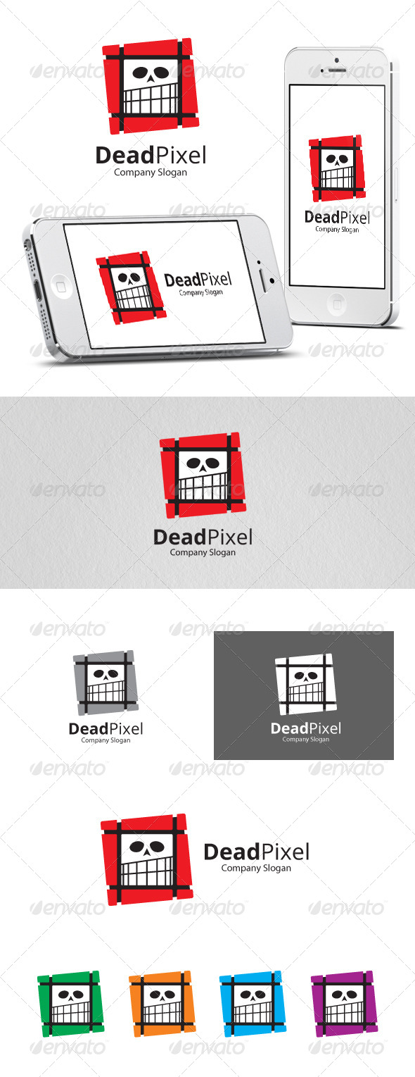 Dead Pixel Logo - Humans Logo Templates