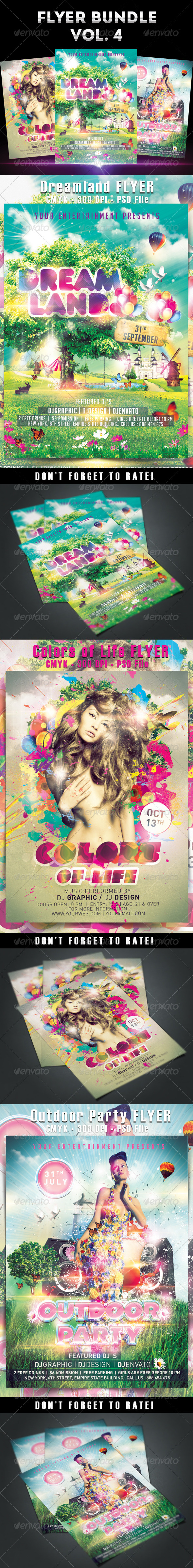 Flyer Bundle Vol.4 - Events Flyers