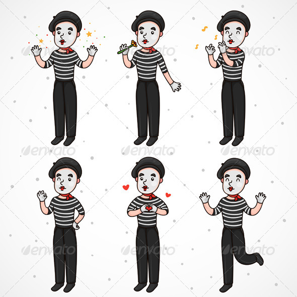 Romantic Mime - Valentines Seasons/Holidays
