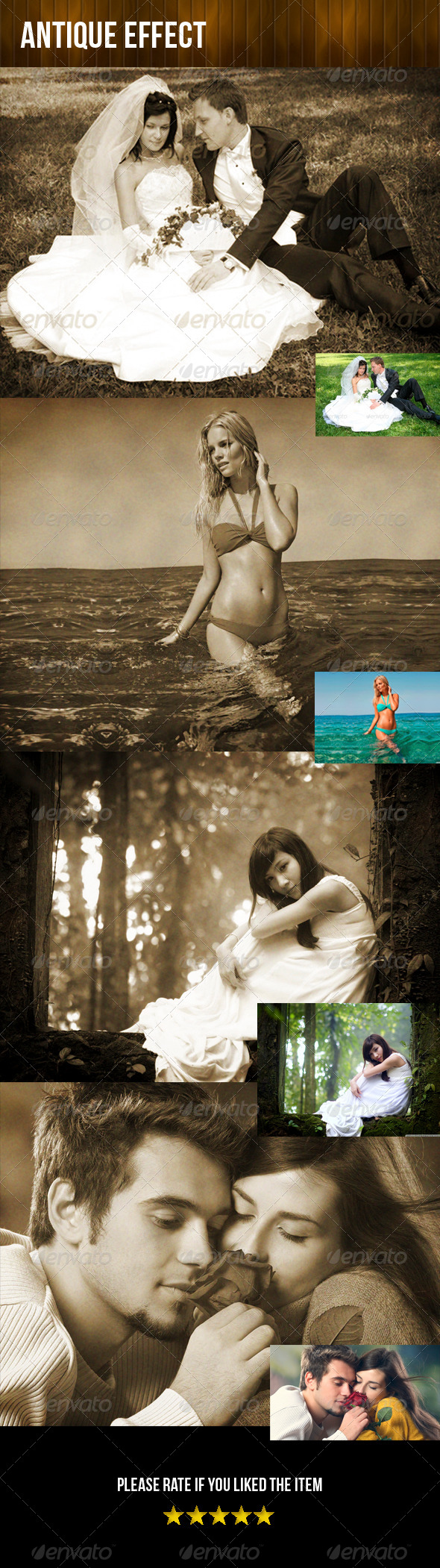 Antique Effect - Urban Photo Templates