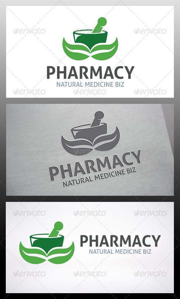 Pharmacy Logo - Nature Logo Templates