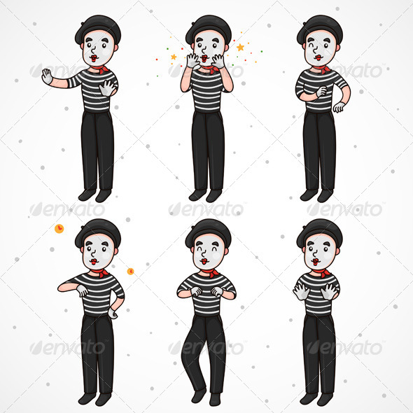 Mime - People Characters