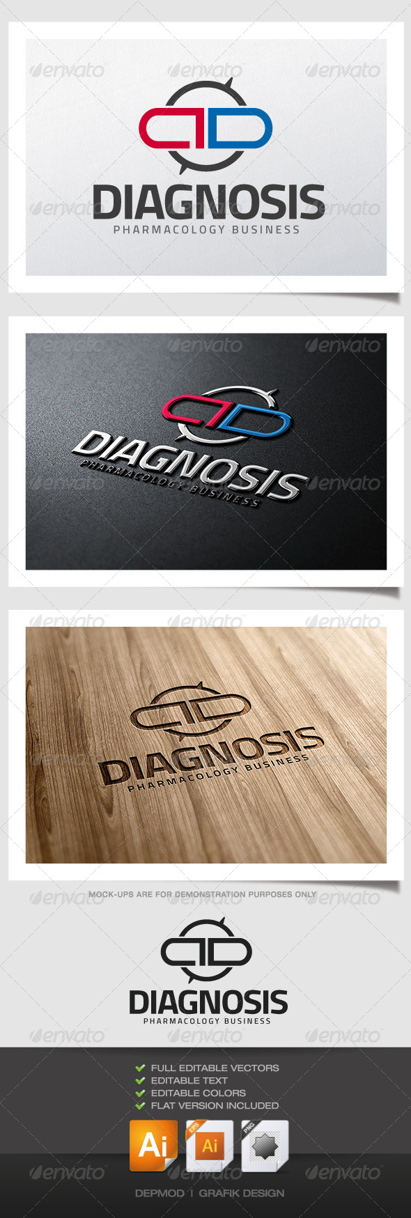 Diagnosis Logo - Symbols Logo Templates