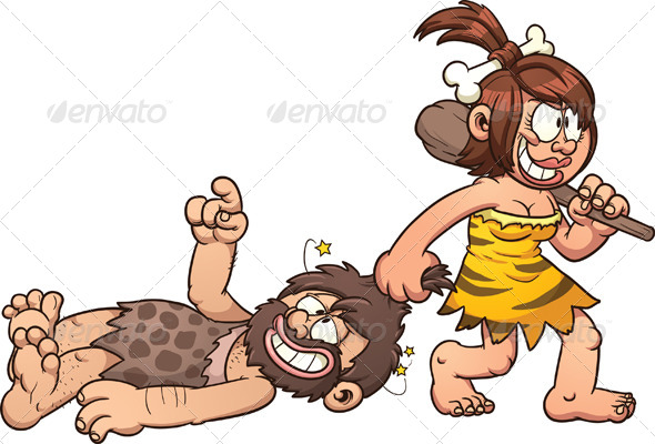 Caveman Love - People Characters