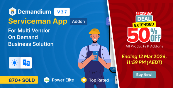 Demandium - Service Man App