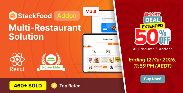 StackFood - React User Website