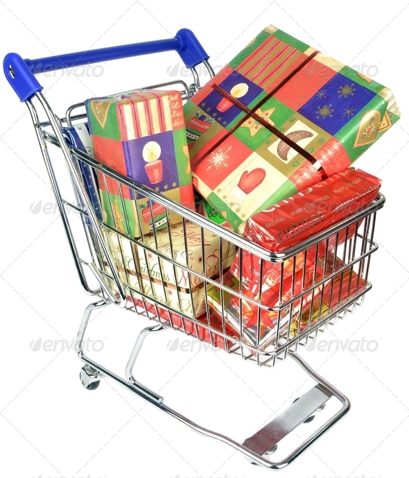 Christmas Shopping - Stock Photo - Images