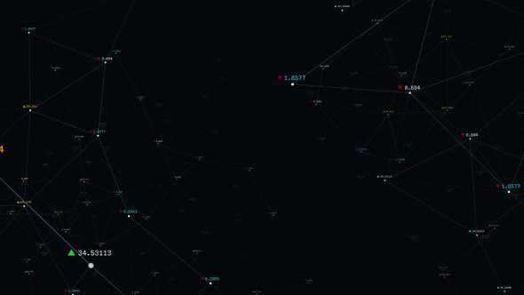 Finance Stok Market Business Background Animation 4K alt