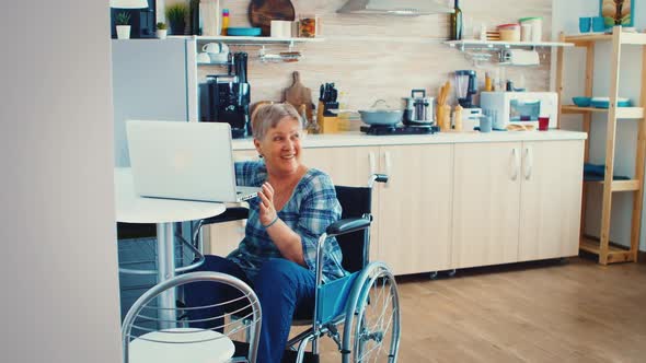 Saying Hello on Video Call alt