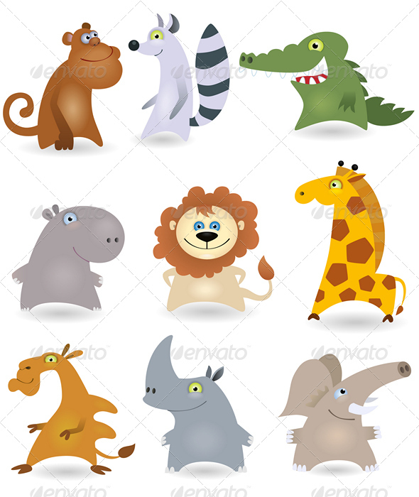 Vector animals set #3