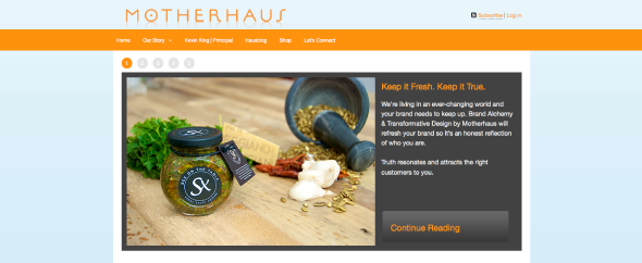 Motherhaus homepage