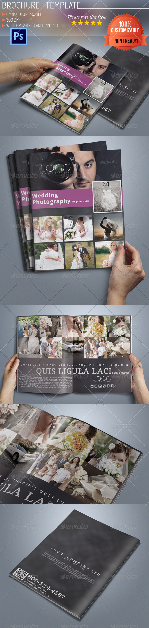A5 Photography Brochure - Portfolio Brochures