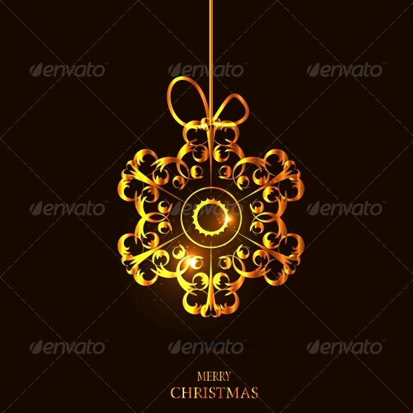 Christmas Snowflakes Background - Christmas Seasons/Holidays