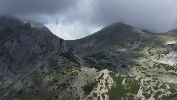 Flight To Vihren Peak In Pirin Mountain  alt