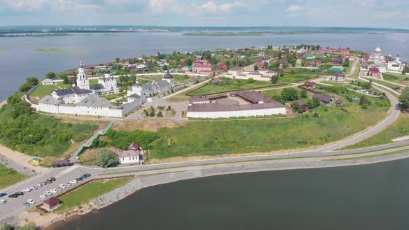 A Town-island Named Sviyazhsk Near the Kazan - Assumption Cathedral and Monastery alt