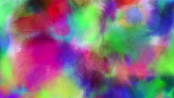 Abstract liquid watercolor animation.Abstract painted background movie