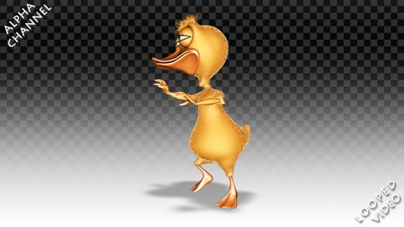 hip hop dancing duck