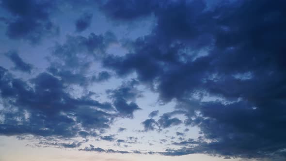 Blue Cinematic Sunset Clouds alt