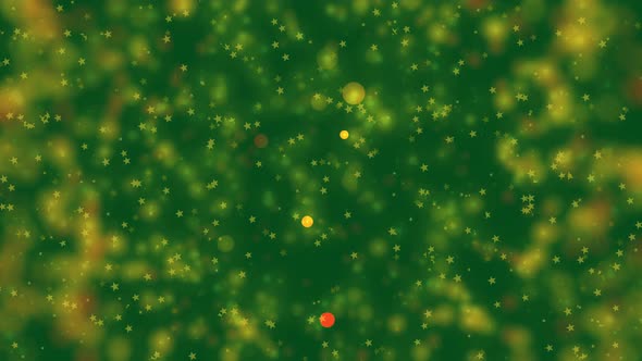 Abstract motion Green Bokeh background
