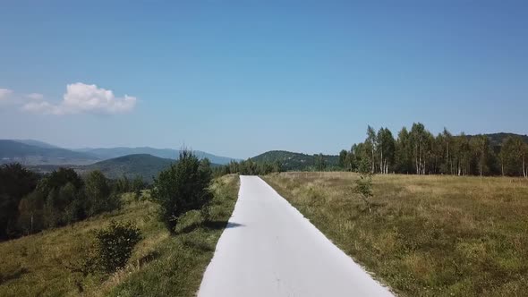 Flight Above Road alt