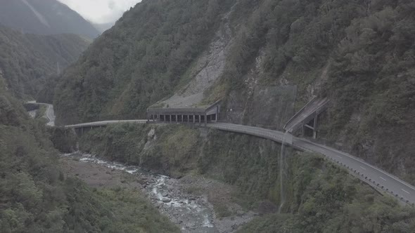 Arthurs Pass in New Zealand