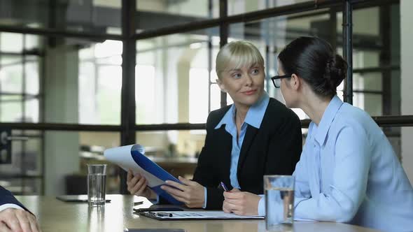 Old Man Rejoicing Hiring at Interview, Employment Opportunities for Pensioners alt