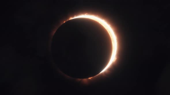 Solar Eclipse - Approaching Totality