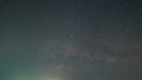 Time lapse Milky way galaxy stars Night to day Timelapse full frame Milky Way Beautiful Nature in th alt