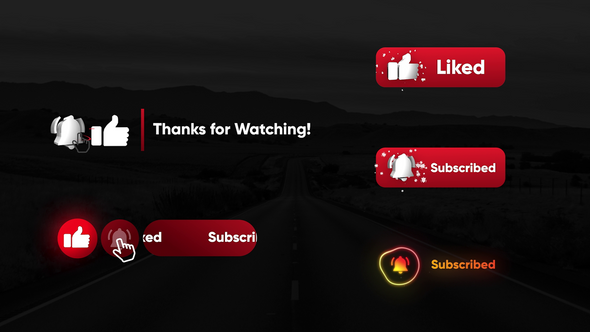 Youtube Subscribe Pack