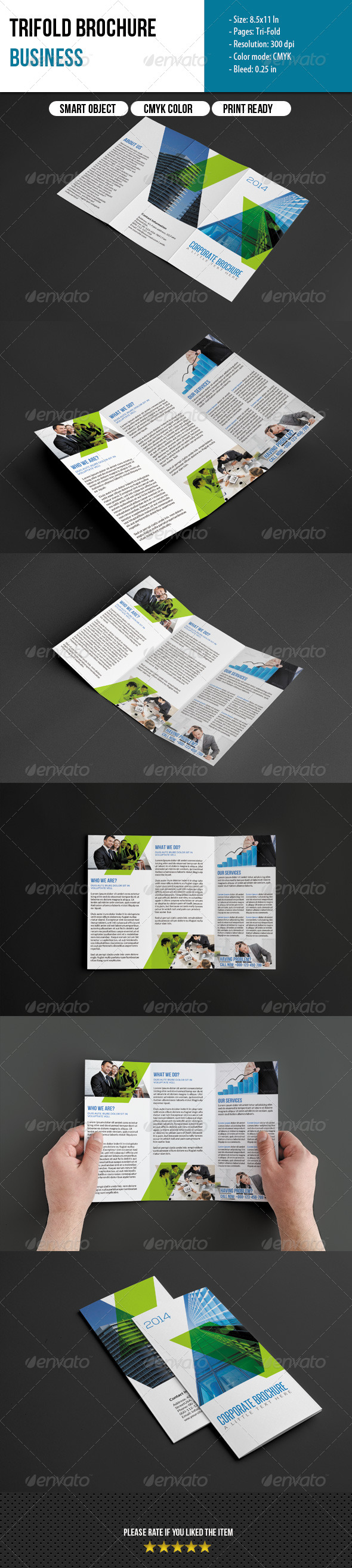 Trifold Brochure-Business - Corporate Brochures