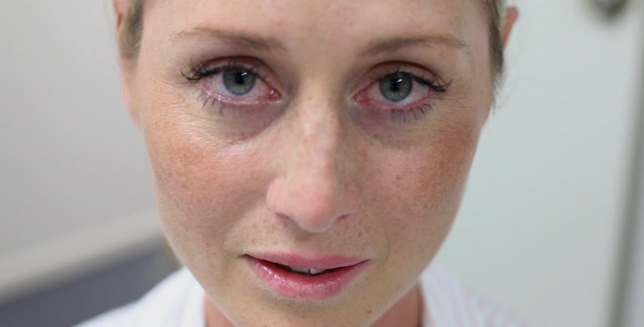 A Sad Girl on the Verge of Tears alt