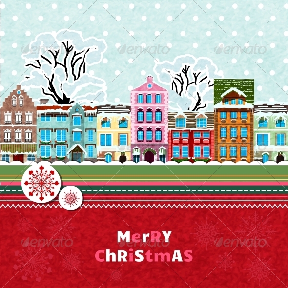 Merry Christmas Invitation Card