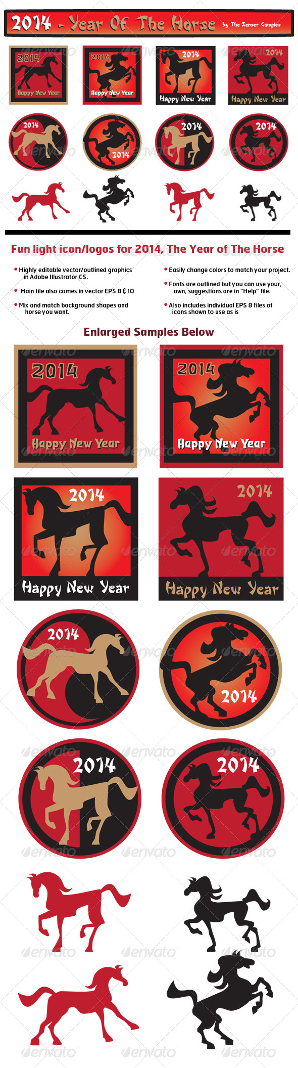 Year of The Horse - New Year Seasons/Holidays