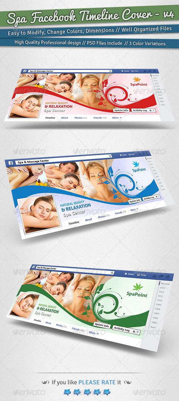 Spa Facebook Timeline Cover | Volume 4 - Facebook Timeline Covers Social Media