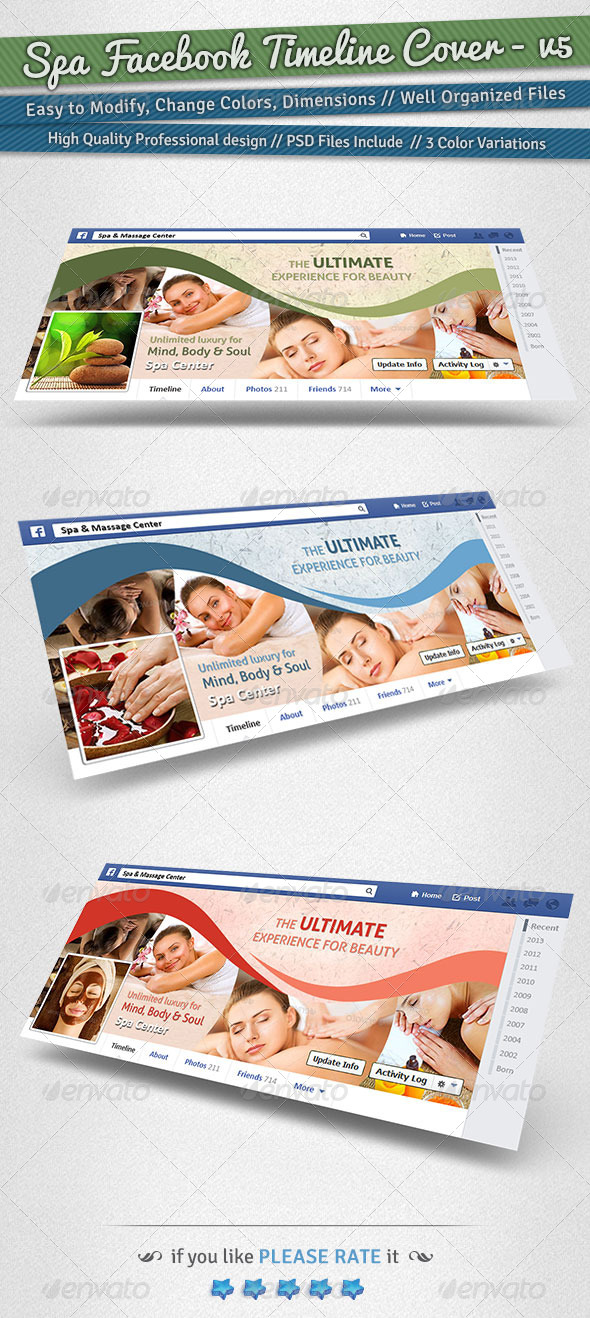 Spa Facebook Timeline Cover | Volume 5 - Facebook Timeline Covers Social Media