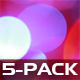 Color Bokeh 5-Pack - VideoHive Item for Sale