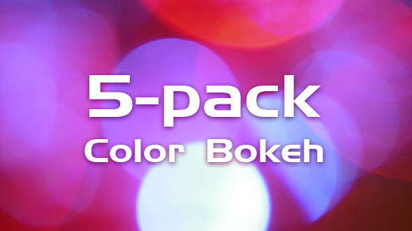 Color Bokeh 5-Pack